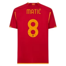 AS Roma Fotbalový Dres 2023-24 Nemanja Matić 8 Domácí