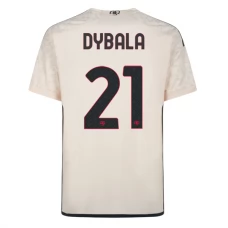 AS Roma Fotbalový Dres 2023-24 Paulo Dybala 21 Venkovní