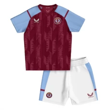 Aston Villa Dětské Fotbalové Dresy Komplet 2023-24 Domácí