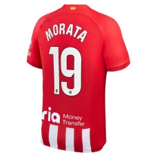 Atlético Madrid Fotbalový Dres 2023-24 Álvaro Morata 19 Domácí