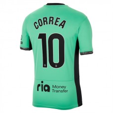 Atlético Madrid Fotbalový Dres 2023-24 Correa 10 Alternativní