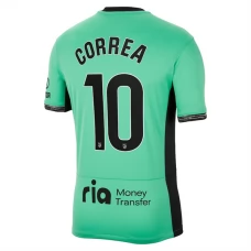 Atlético Madrid Fotbalový Dres 2023-24 Correa 10 Alternativní