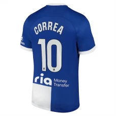 Atlético Madrid Fotbalový Dres 2023-24 Correa 10 Venkovní