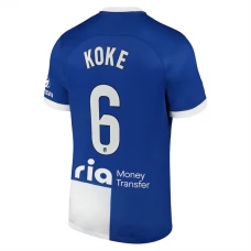 Atlético Madrid Fotbalový Dres 2023-24 Koke 6 Venkovní