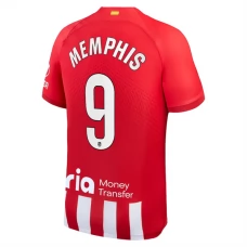 Atlético Madrid Fotbalový Dres 2023-24 Memphis Depay 9 Domácí