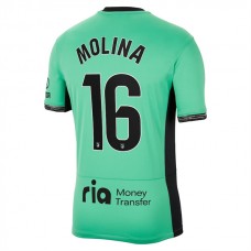 Atlético Madrid Fotbalový Dres 2023-24 Molina 16 Alternativní