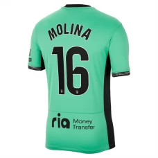 Atlético Madrid Fotbalový Dres 2023-24 Molina 16 Alternativní