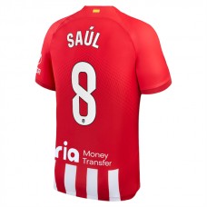 Atlético Madrid Fotbalový Dres 2023-24 Saúl Ñíguez 8 Domácí
