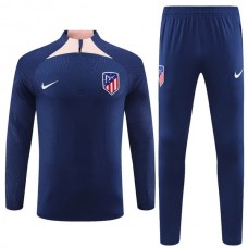 Atlético Madrid Tréninkové Soupravy 2023-24 - 1-4 Zip Navy