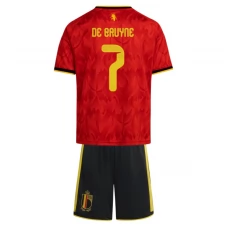 Belgie De Bruyne 7 Dětský Domácí Dres Komplet MS 2026