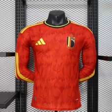 Belgie Domácí Dres MS 2026 Dlouhý Rukáv