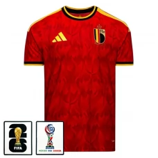 Belgie Domácí Dres MS 2026 s Nášivkou
