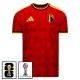 Belgie Domácí Dres MS 2026 s Nášivkou