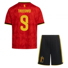 Belgie Trossard 9 Dětský Domácí Dres Komplet MS 2026