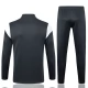 BVB Borussia Dortmund Dětské Tréninkové Soupravy 2023-24 - 1-4 Zip Dark Šedá
