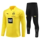 BVB Borussia Dortmund Dětské Tréninkové Soupravy 2023-24 - 1-4 Zip Žlutá
