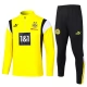 BVB Borussia Dortmund Dětské Tréninkové Soupravy 2023-24 - 1-4 Zip Žlutá Černá