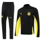 BVB Borussia Dortmund Fotbalová Bunda Soupravy 2024-25 - Černá