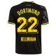 BVB Borussia Dortmund Fotbalový Dres 2022-23 Bellingham 22 Venkovní