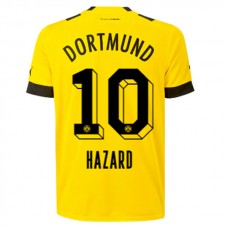 BVB Borussia Dortmund Fotbalový Dres 2022-23 Eden Hazard 10 Domácí