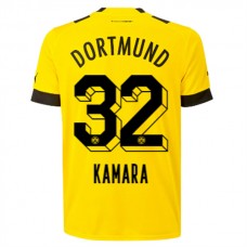 BVB Borussia Dortmund Fotbalový Dres 2022-23 Kamara 32 Domácí