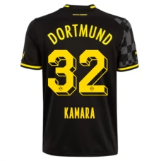 BVB Borussia Dortmund Fotbalový Dres 2022-23 Kamara 32 Venkovní