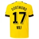 BVB Borussia Dortmund Fotbalový Dres 2022-23 Wolf 17 Domácí