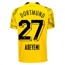 BVB Borussia Dortmund Fotbalový Dres 2023-24 Adeyemi 27 Alternativní