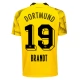 BVB Borussia Dortmund Fotbalový Dres 2023-24 Brandt 19 Alternativní