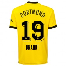 BVB Borussia Dortmund Fotbalový Dres 2023-24 Brandt 19 Domácí