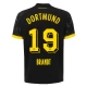 BVB Borussia Dortmund Fotbalový Dres 2023-24 Brandt 19 Venkovní