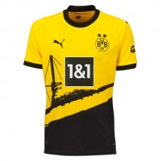 BVB Borussia Dortmund Fotbalový Dres 2023-24 Dámské Domácí