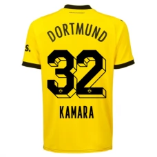BVB Borussia Dortmund Fotbalový Dres 2023-24 Kamara 32 Domácí