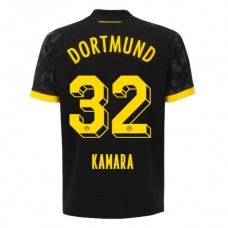 BVB Borussia Dortmund Fotbalový Dres 2023-24 Kamara 32 Venkovní