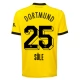 BVB Borussia Dortmund Fotbalový Dres 2023-24 Sule 25 Domácí