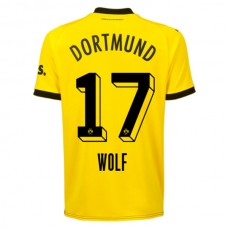 BVB Borussia Dortmund Fotbalový Dres 2023-24 Wolf 17 Domácí