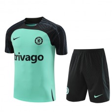 Chelsea Dětské Tréninkový Dres Soupravy 2023-24 - Shorts Zelená