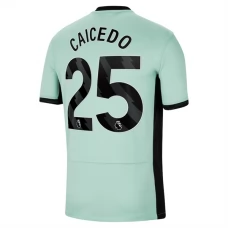 Chelsea Fotbalový Dres 2023-24 Caicedo 25 Alternativní
