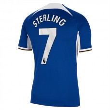 Chelsea Fotbalový Dres 2023-24 Raheem Sterling 7 Domácí