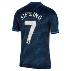Chelsea Fotbalový Dres 2023-24 Raheem Sterling 7 Venkovní