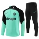 Chelsea Tréninkové Soupravy 2023-24 - 1-4 Zip Zelená