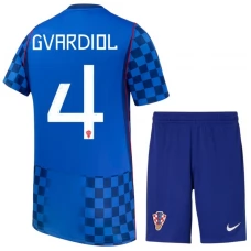 Chorvatsko Gvardiol 4 Dětský Venkovní Dres Komplet MS 2026