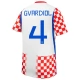 Chorvatsko Gvardiol 4 Domácí Dres MS 2026