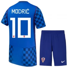 Chorvatsko Modrić 10 Dětský Venkovní Dres Komplet MS 2026