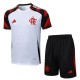 CR Flamengo Tréninkový Dres Soupravy 2025-26 - Shorts Bílá