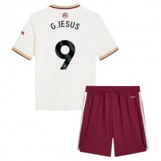 Dětské Fotbalové Dresy Arsenal G.Jesus 9 Alternativní 2025-26