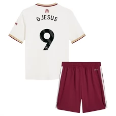 Dětské Fotbalové Dresy Arsenal G.Jesus 9 Alternativní 2025-26