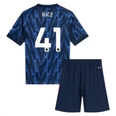 Dětské Fotbalové Dresy Arsenal Rice 41 Venkovní 2025-26