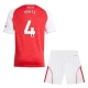 Dětské Fotbalové Dresy Arsenal White 4 Domácí 2025-26