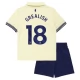 Dětské Fotbalové Dresy Everton Grealish 18 Venkovní 2025-26